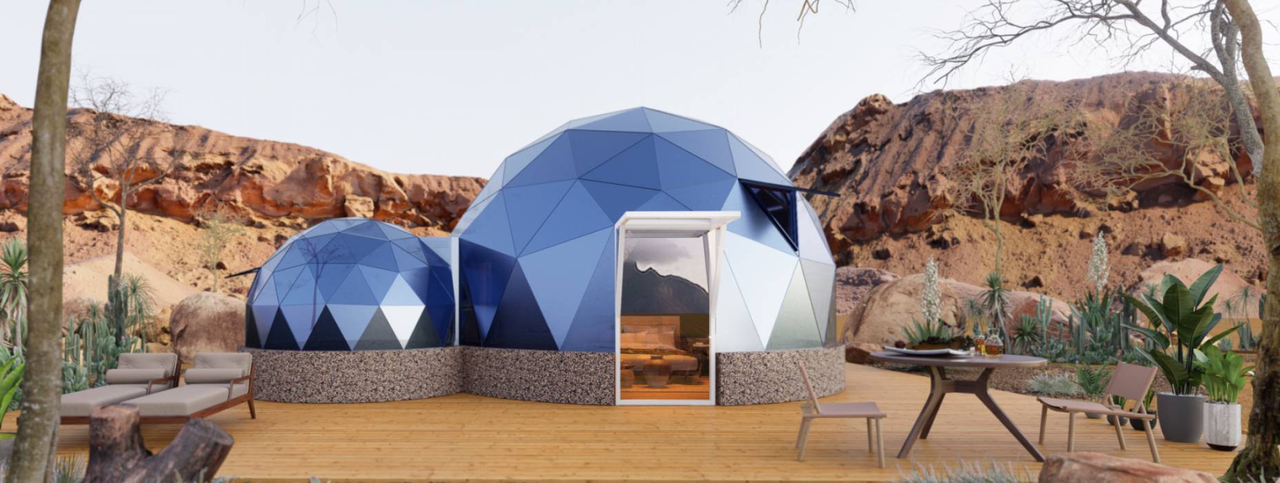 萨迦县球形智能光伏玻璃星空房